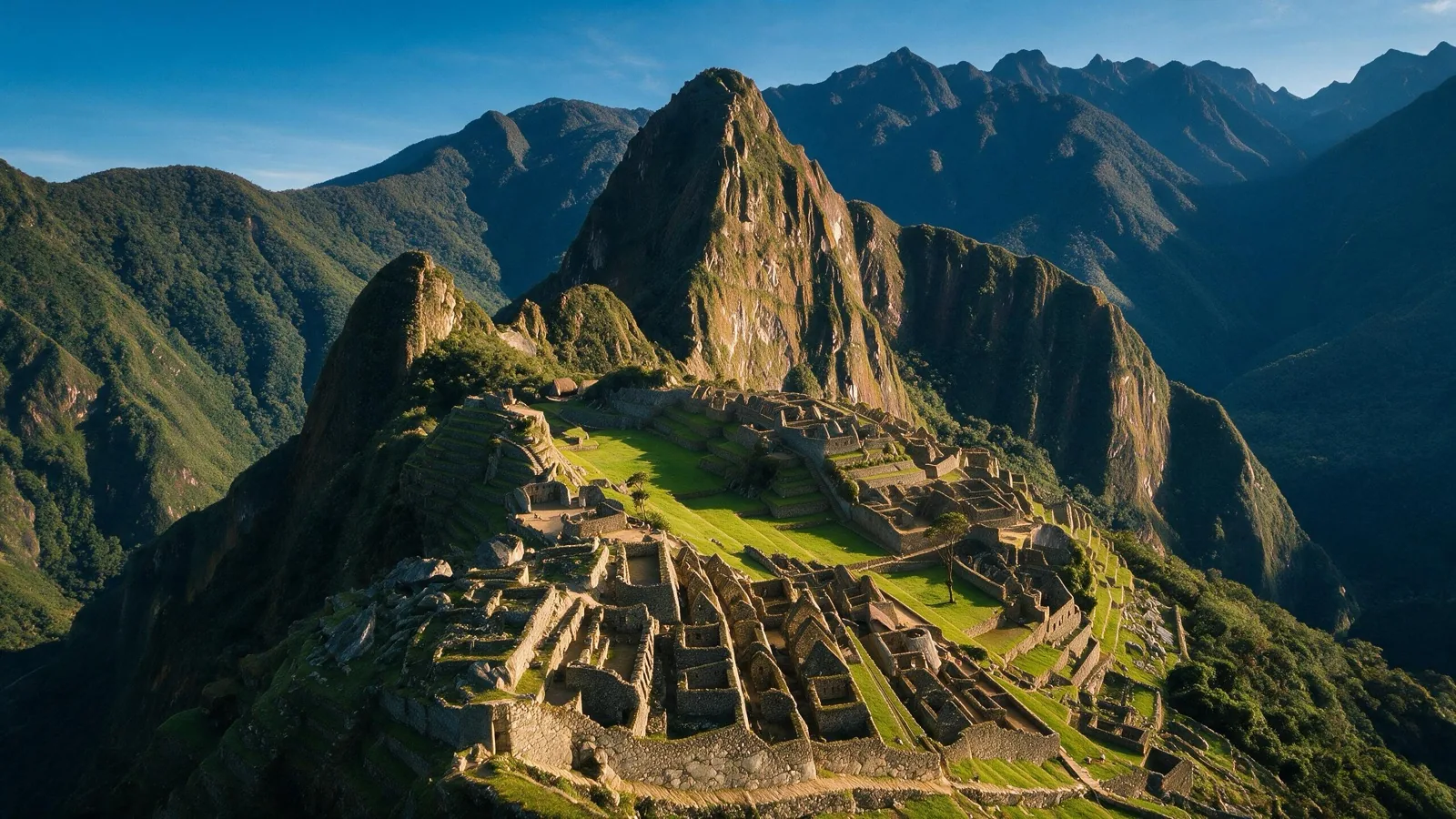 Machu Picchu en un día despejado